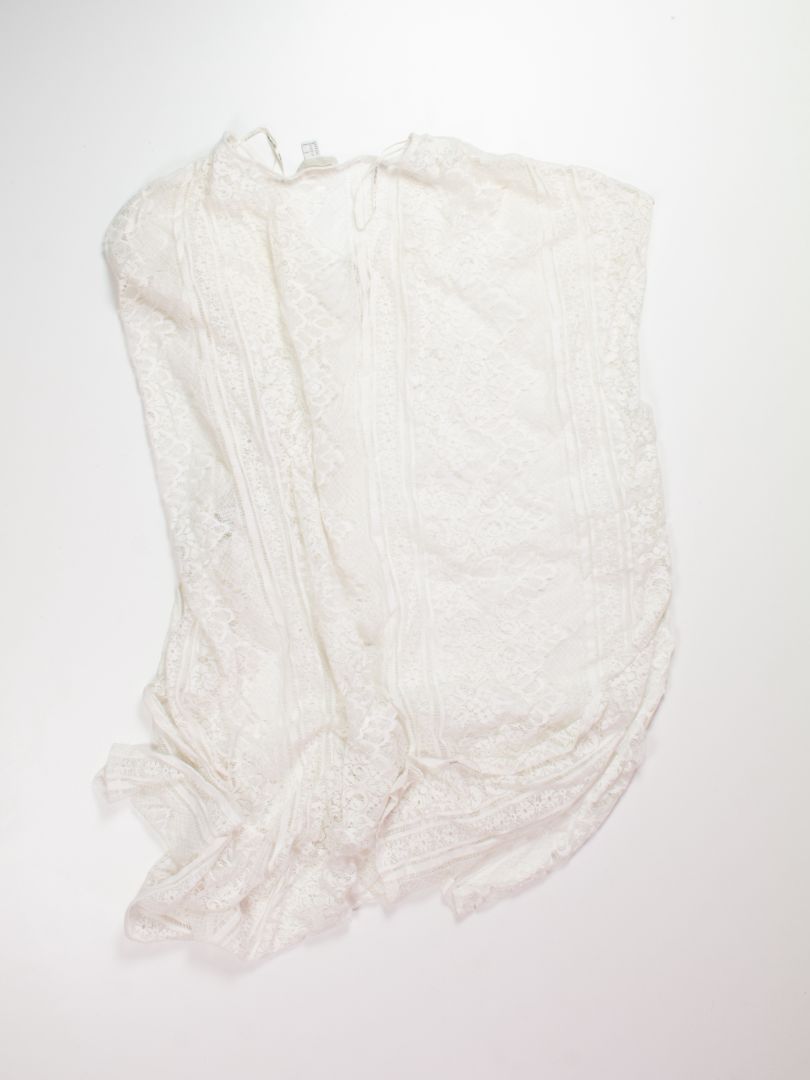 White Forever21 Swim Cover, 3X