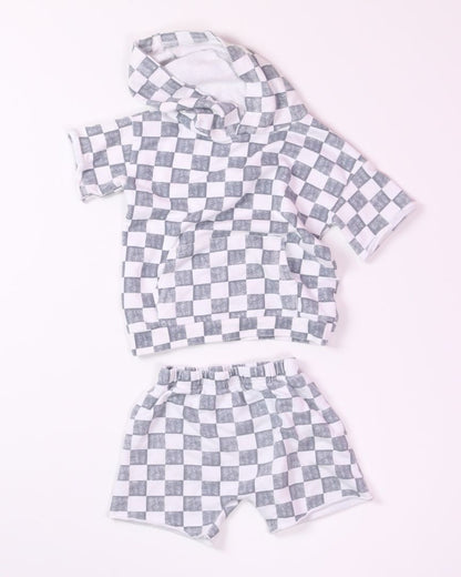 Gray/White Grayson Mini Set, 4T