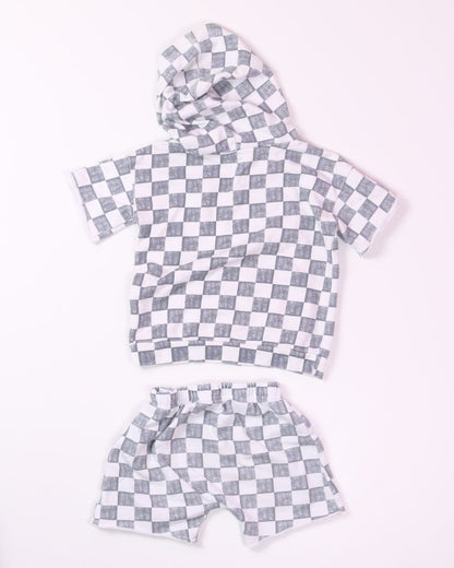 Gray/White Grayson Mini Set, 4T