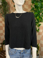 Black Talbots Knit Sweater, S