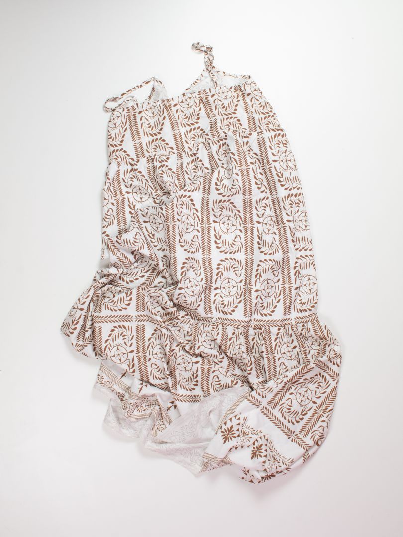 White Shein Maxi Dress, S