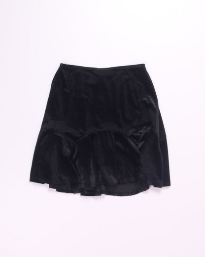 Black Blue Rain MIni Skirt, S