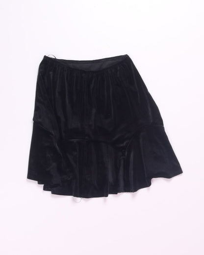 Black Blue Rain MIni Skirt, S