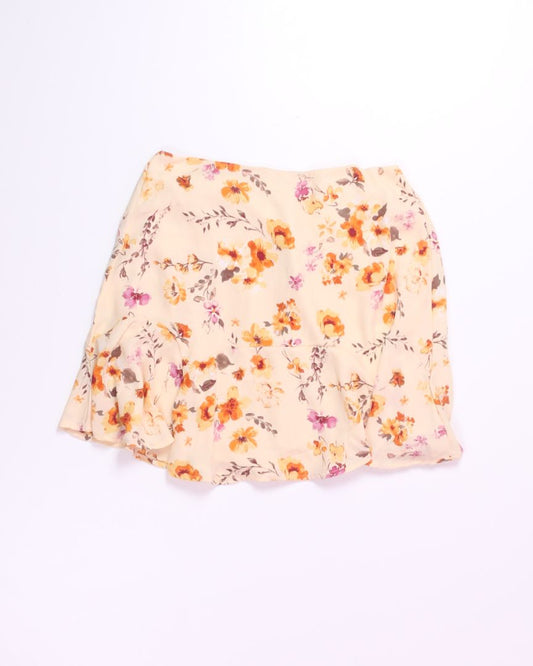 Yellow Mi Ami Mini Skirt, M