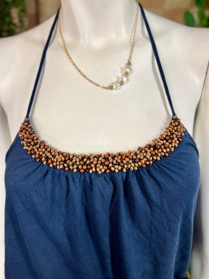 Blue Banana Republic Halter Tank, XS