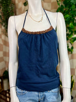 Blue Banana Republic Halter Tank, XS