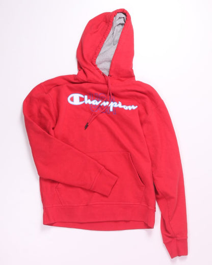 Red Champion Hoodie, M