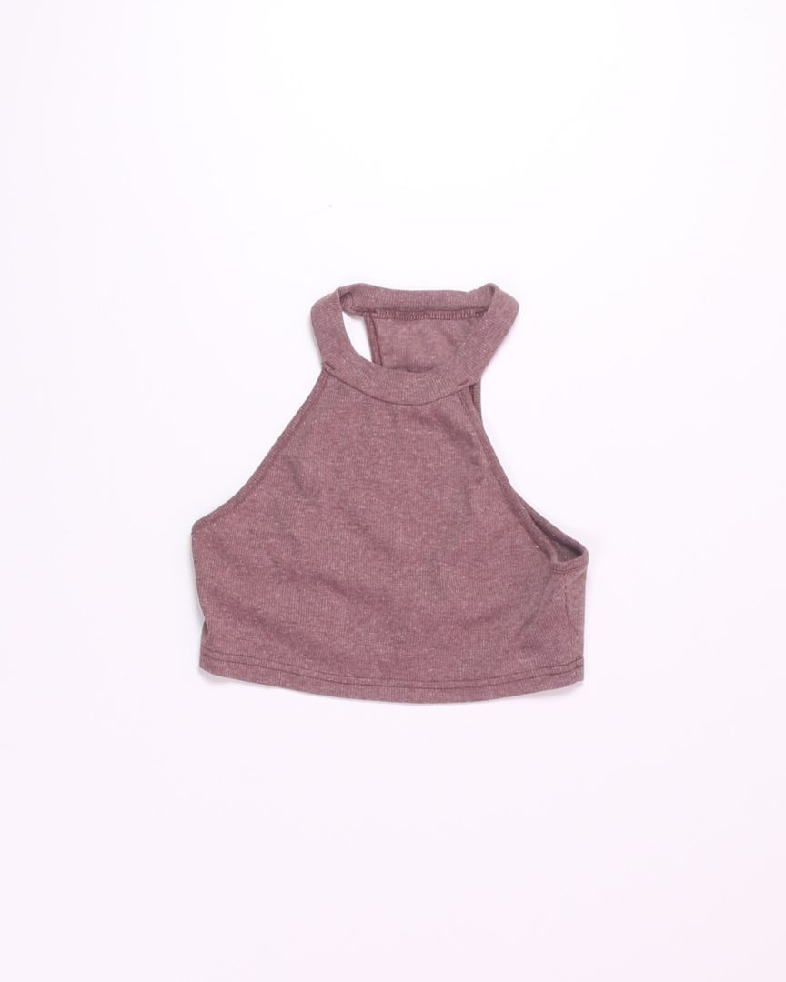 Brown  Crop Top, S