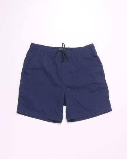 Navy J Crew Paperbag Shorts, M