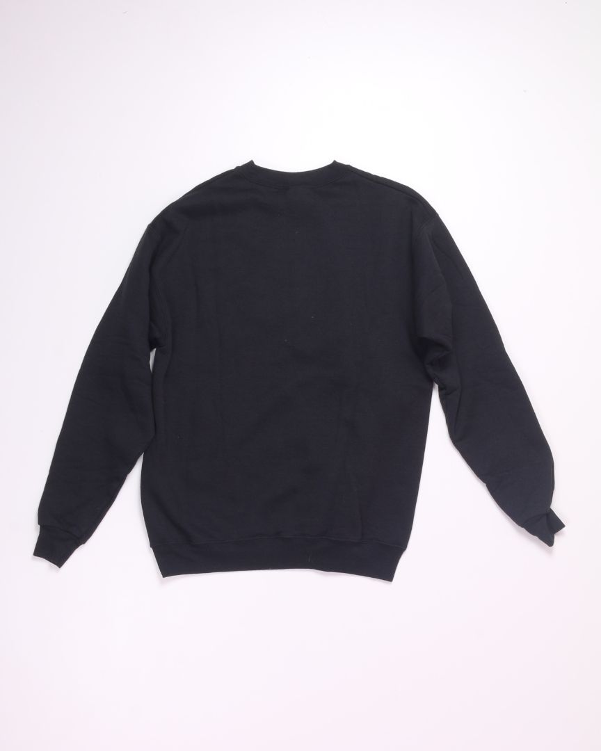 Black Hanes Crewneck, M