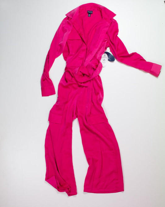 Pink Scoop Jumpsuit, XS