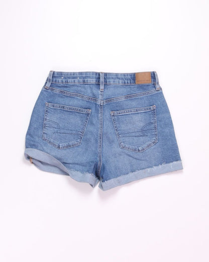 American Eagle Denim Mom Shorts, 8