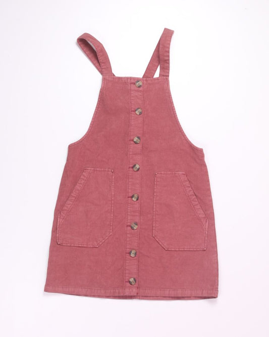 Pink American Eagle Overall Corduroy Dress, XS