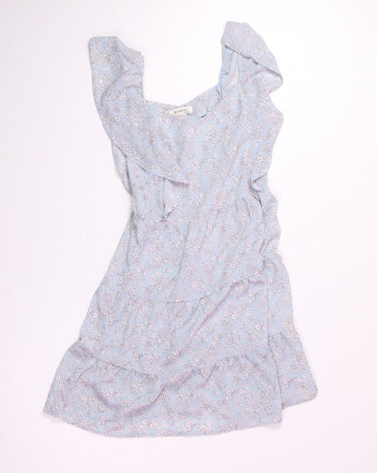 Blue Monteau Mini Dress, L