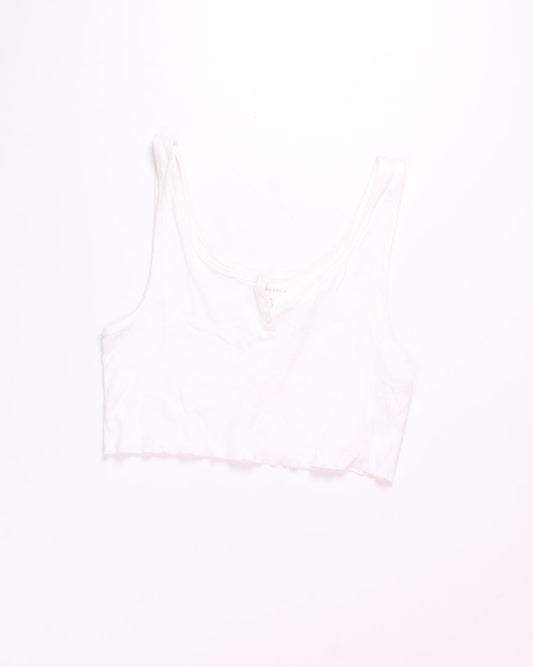 White American Eagle Cropped Tank, XL