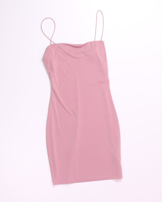 Pink Love Tree Mini Dress, S