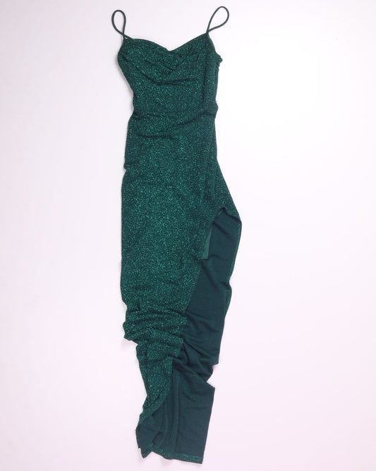 Green Windsor Maxi Dress, XS