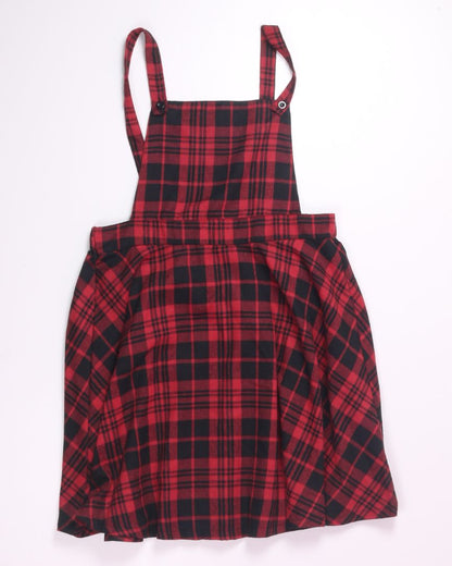 Black/Red Shein Pinafore, 1XL