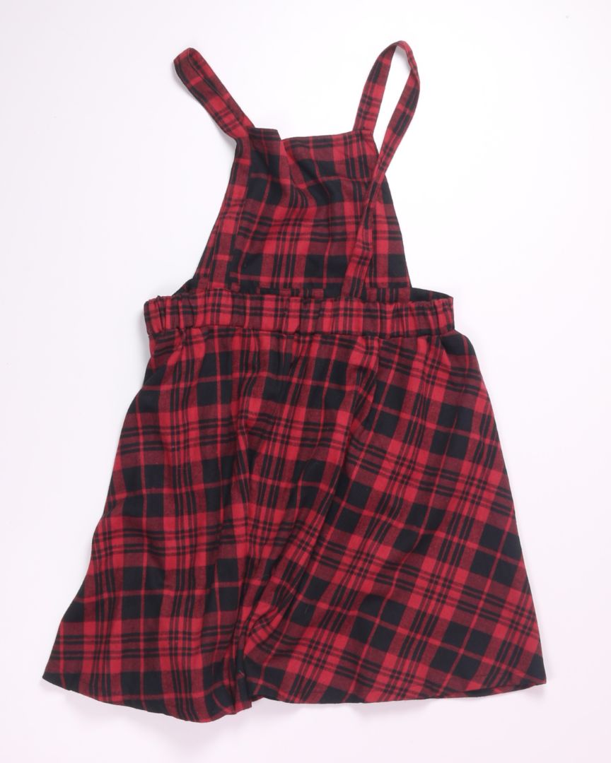 Black/Red Shein Pinafore, 1XL