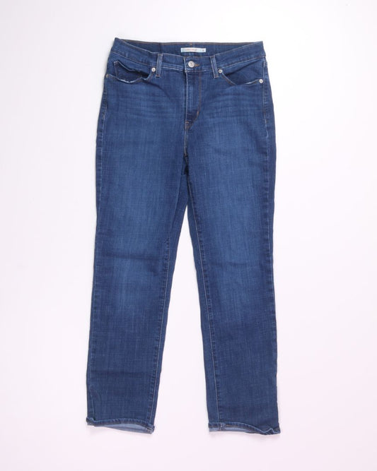 Denim Levis Straight Leg Jeans, 8