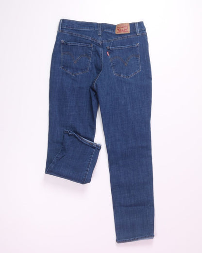 Denim Levis Straight Leg Jeans, 8