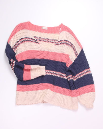 Pink/Blue Altar'd State Sweater, M