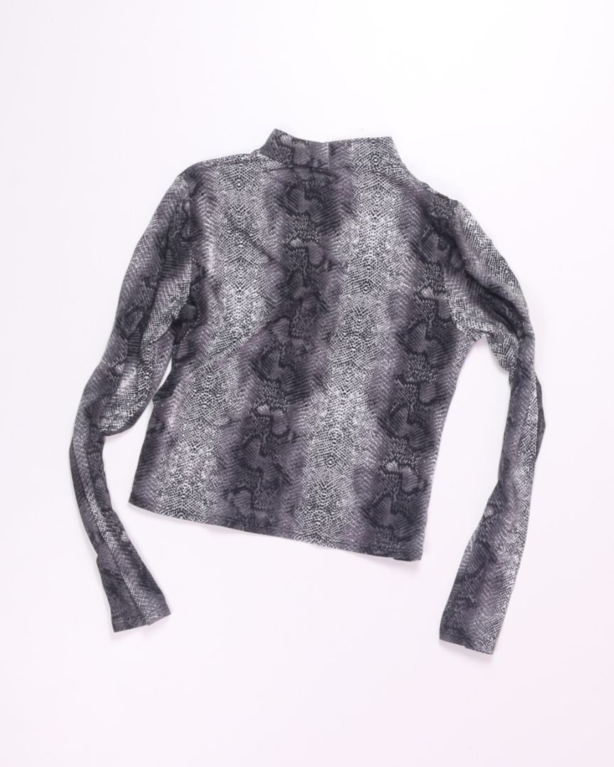 B&W Olivia Rae Mockneck Long Sleeve, M