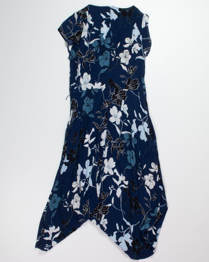 Blue Talbots Midi Dress, 4