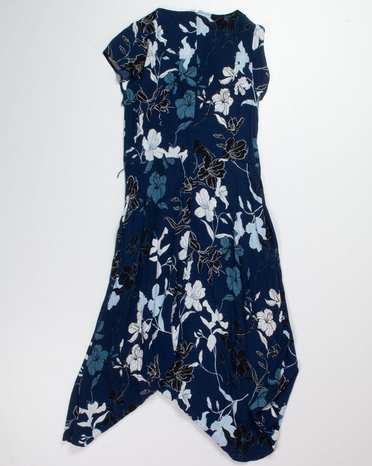 Blue Talbots Midi Dress, 4