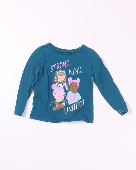 Blue Carter's Long Sleeve, 2T