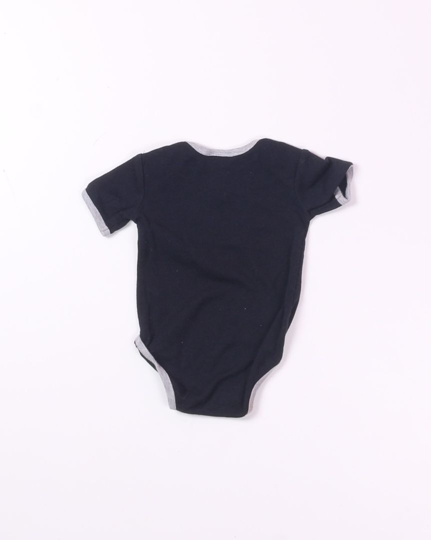 Black Harley Davidson Onesie, 6-9M