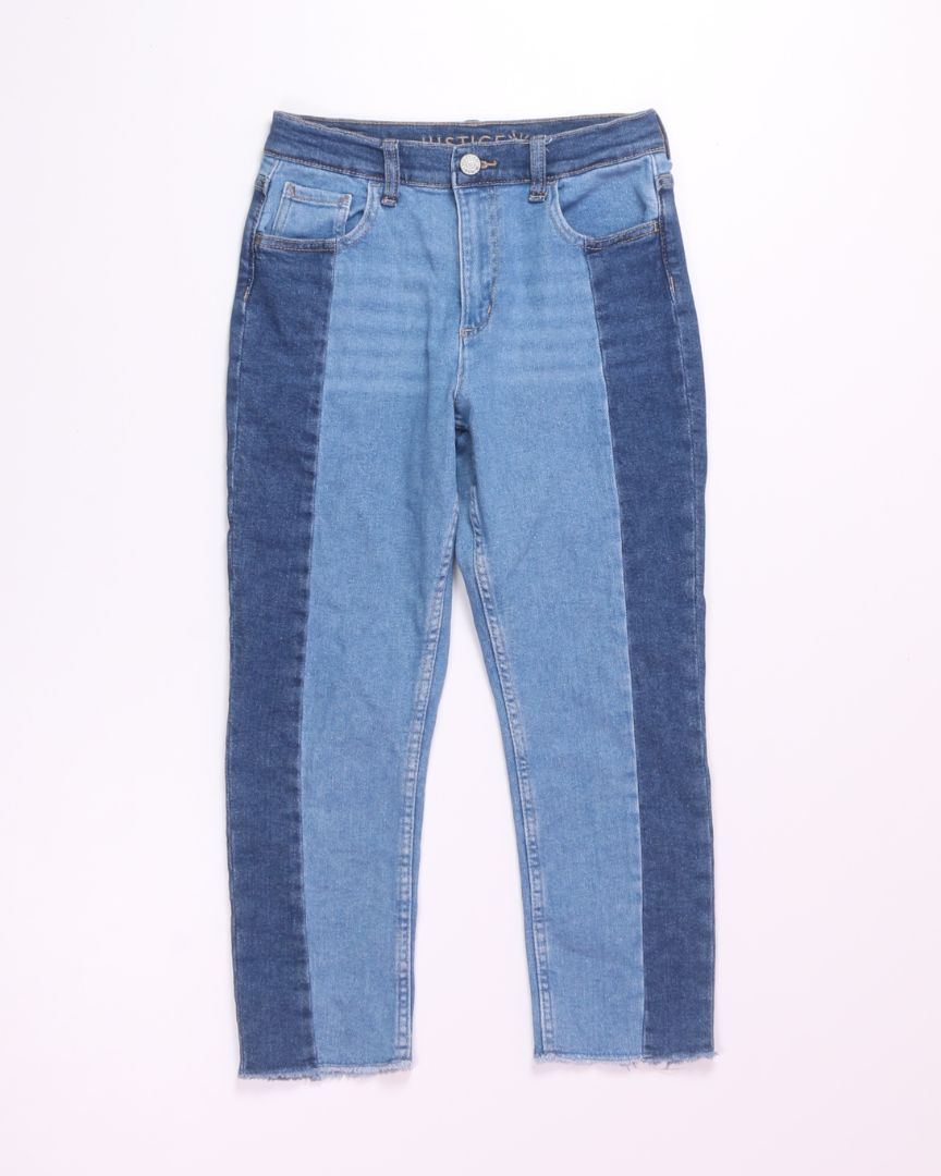 Two Toned Justice Jeans, 12