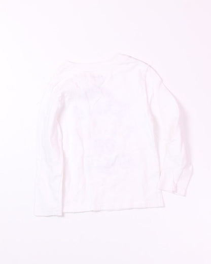 White Old Navy Long Sleeve, 5T