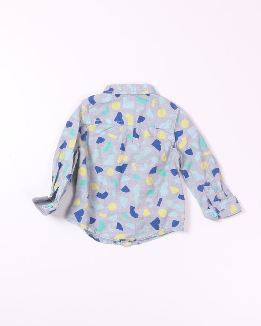 Blue Cat & Jack Button Down, 18M