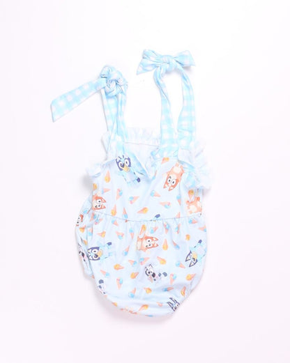 Blue Romper, 12-18M