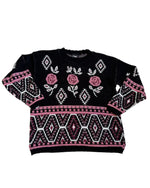 Black/Pink Cafe La Vie Sweater, 1