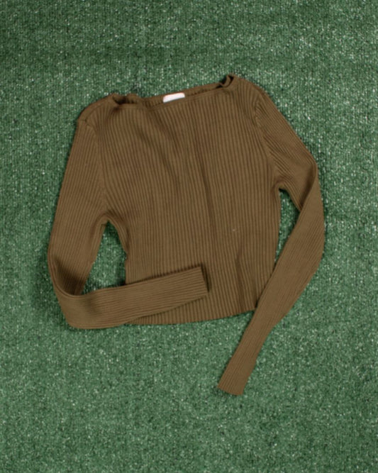 Green H&M Long Sleeve, M