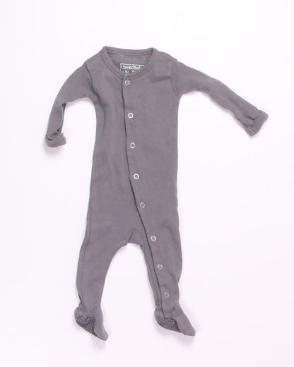 Gray L'oved Baby Sleeper, 0-3M