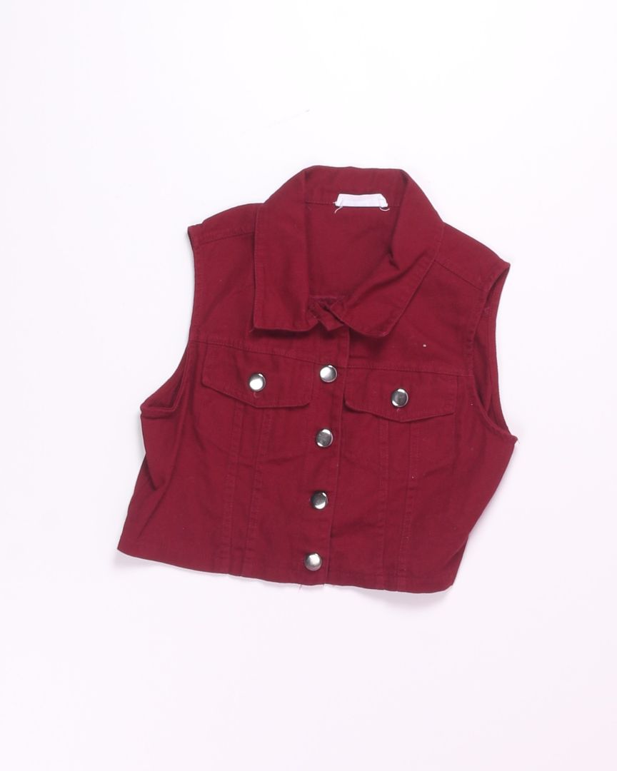 Red Knit Works Vest, 14