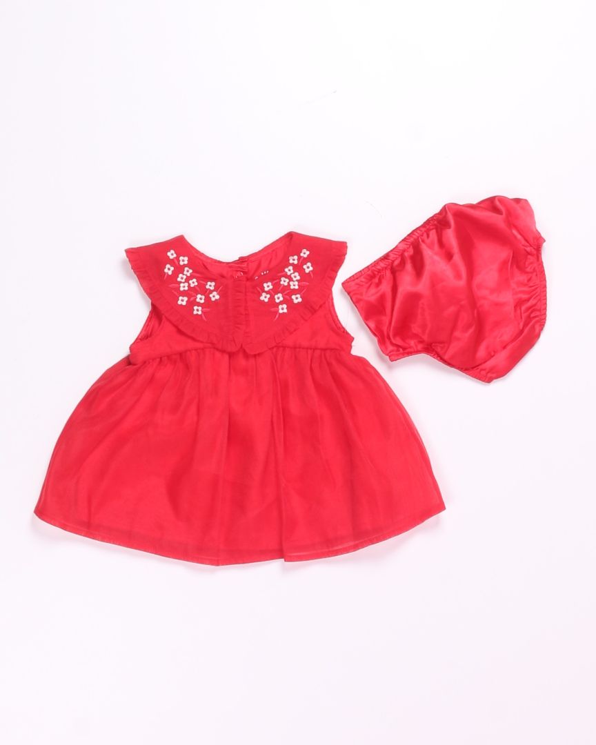 Red Cat & Jack Dress + Bloomers, 3-6M