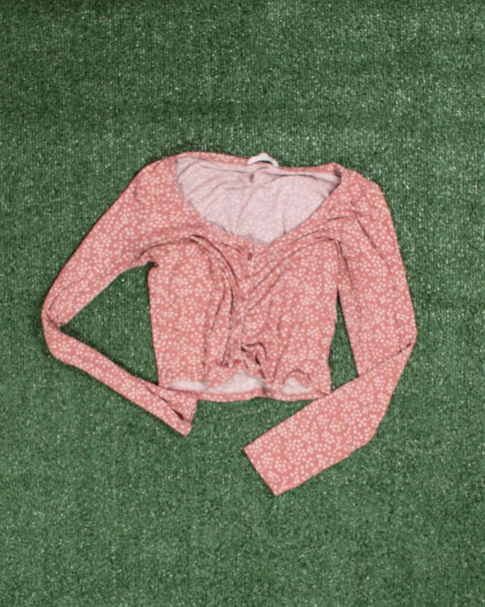 Pink Pink Rose Long Sleeve, L