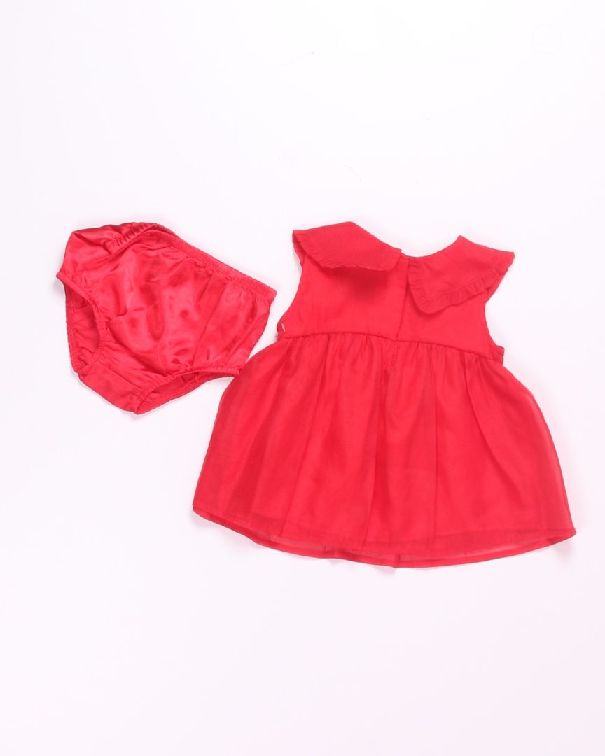 Red Cat & Jack Dress + Bloomers, 3-6M