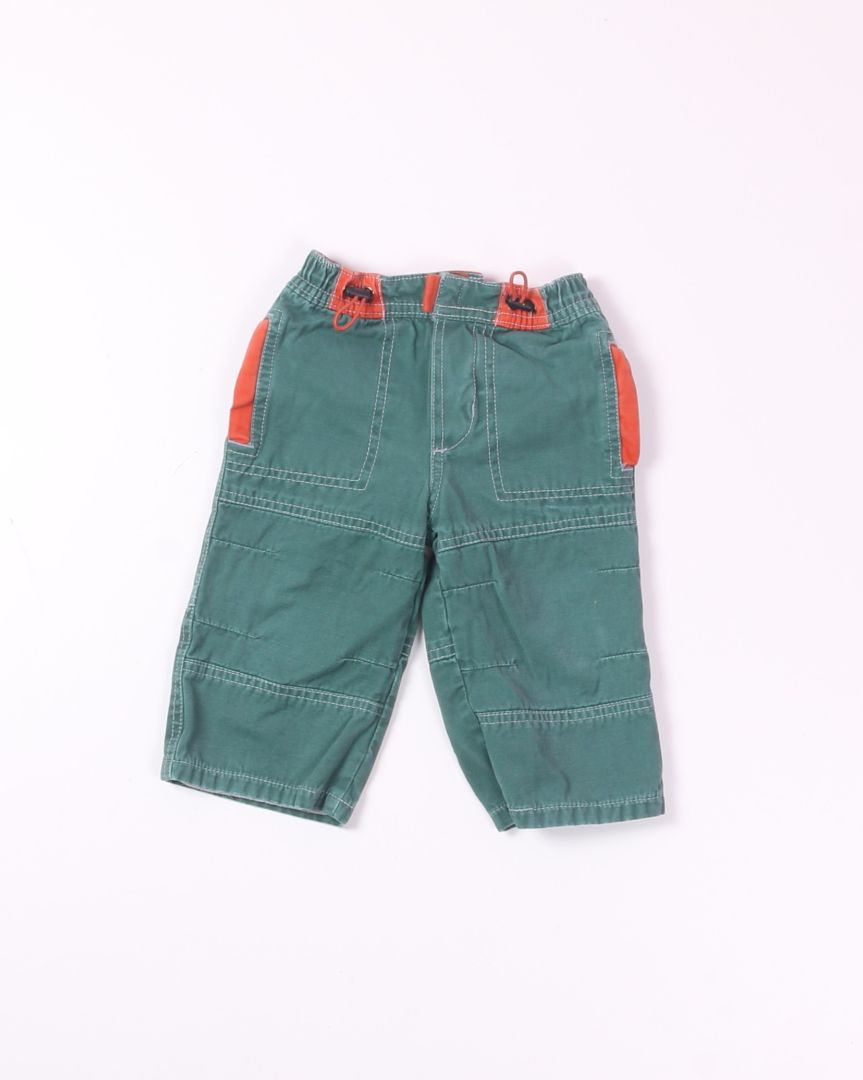 Green Kiks Pants, 12M