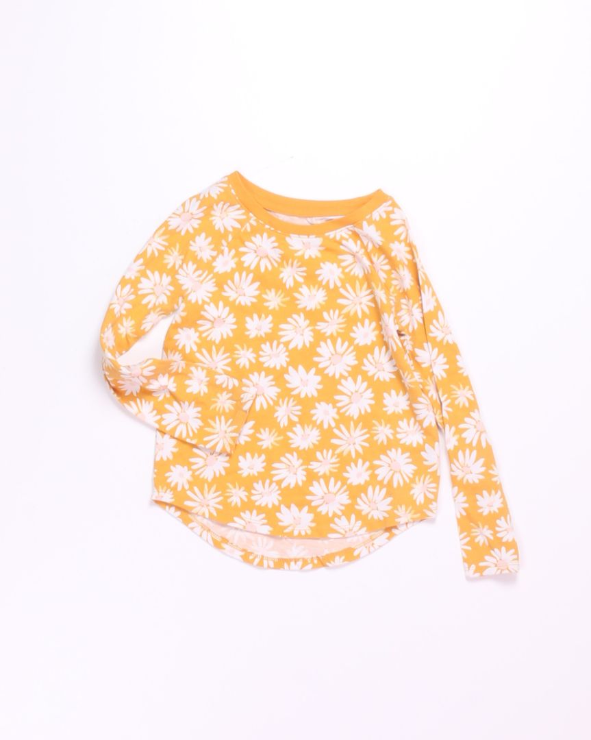 Yellow Cat & Jack Long Sleeve, 5T