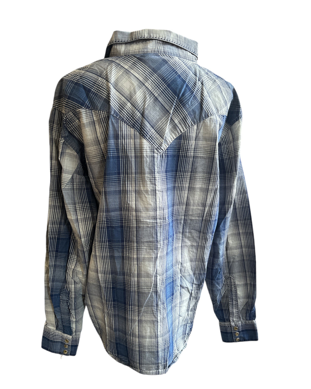 Blue Wrangler Flannel, XXL