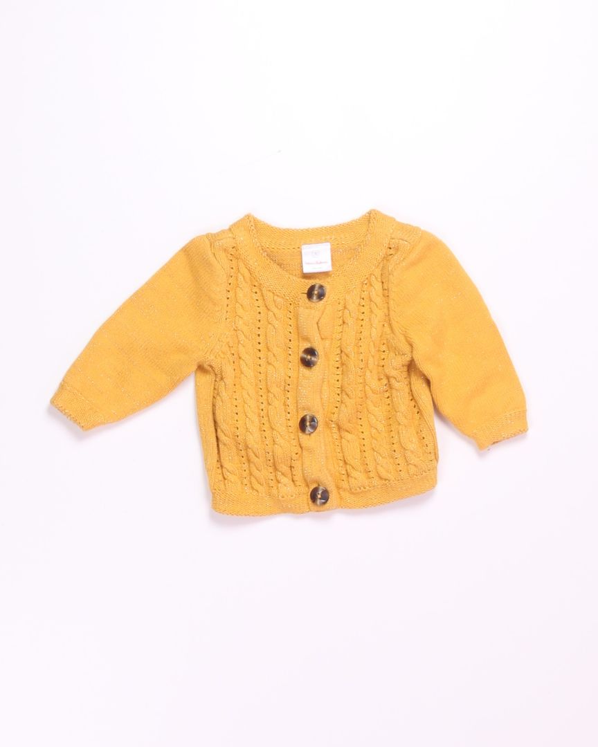 Yellow Hanna Andersson Sweater, 6-12M