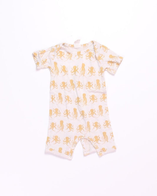 Yellow Kate Quinn Playsuit, 3-6M