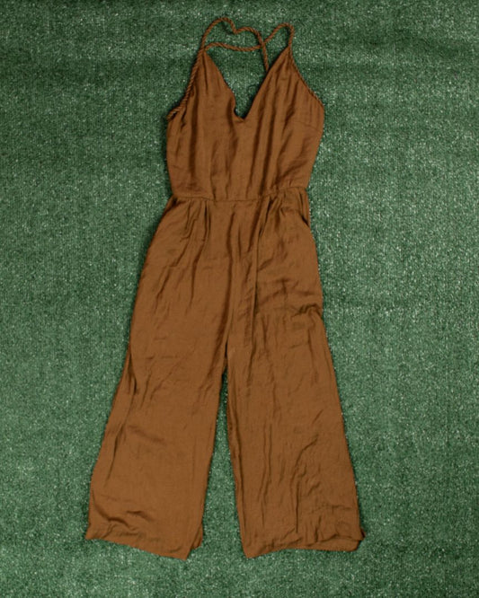 Green Zara Jumpsuit, XS