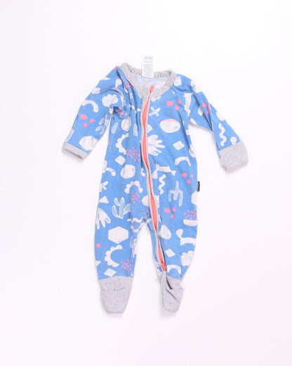 Blue Wondersuit Sleeper, 0-3M