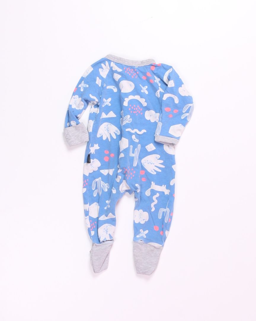 Blue Wondersuit Sleeper, 0-3M